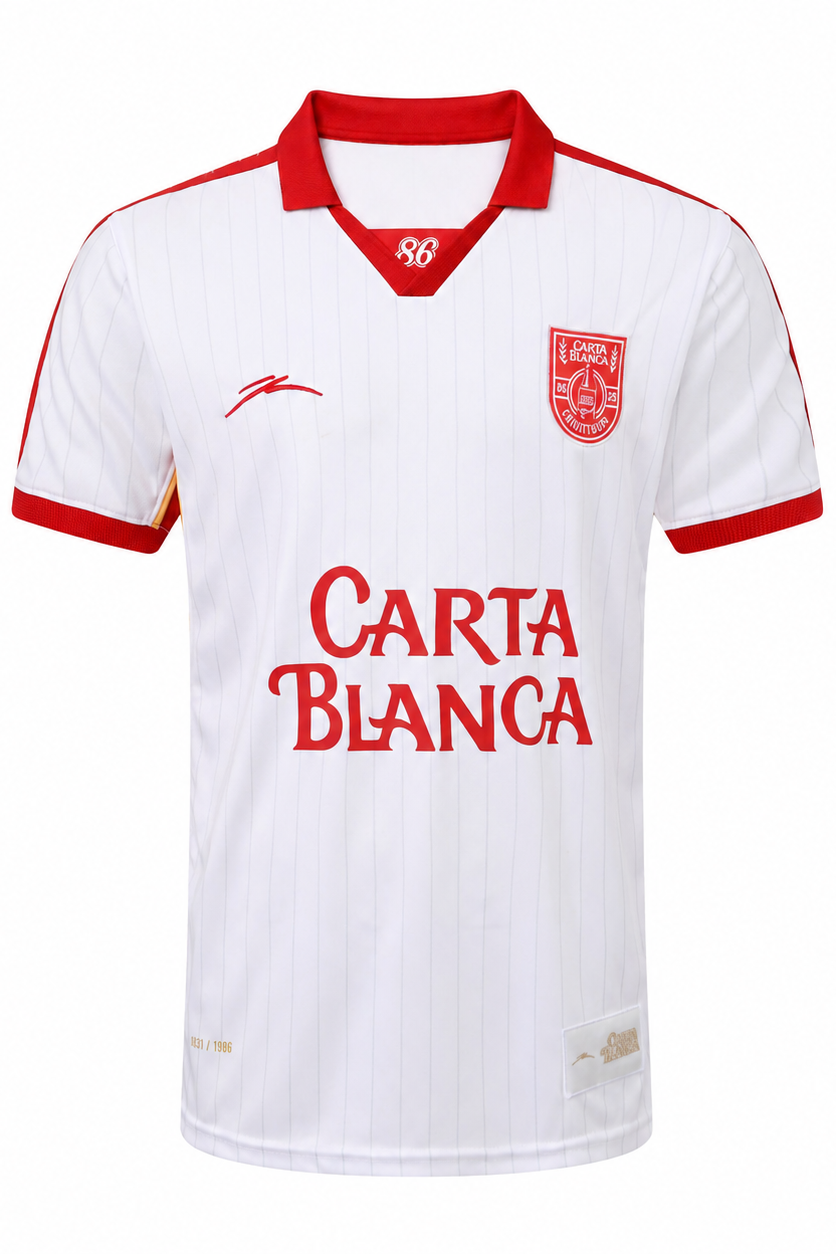 PLAYERA DE COLECCIÓN CARTA BLANCA "CHIQUITIBUM 86"