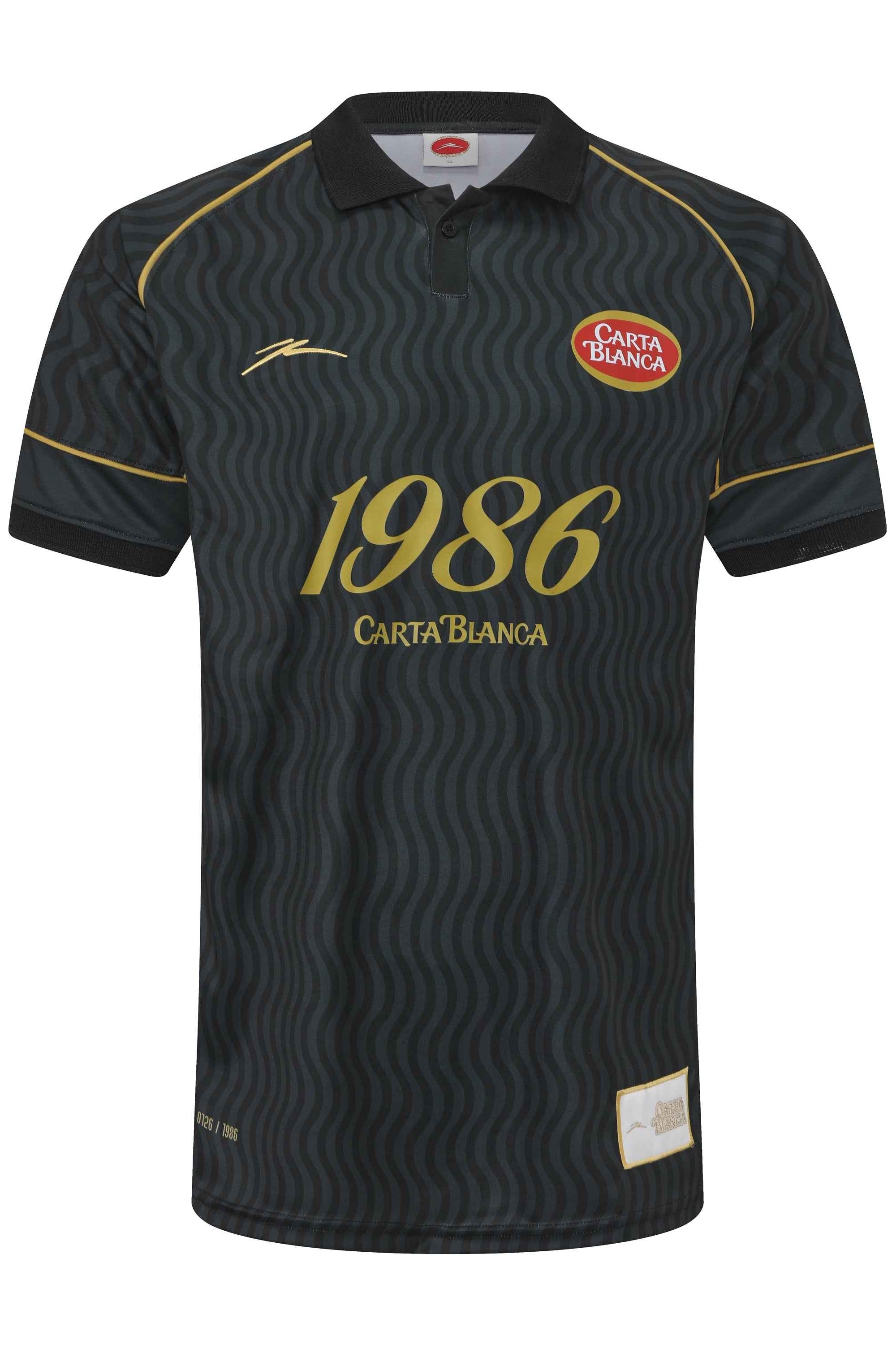 PLAYERA DE COLECCIÓN
 "1986" X CARTA BLANCA