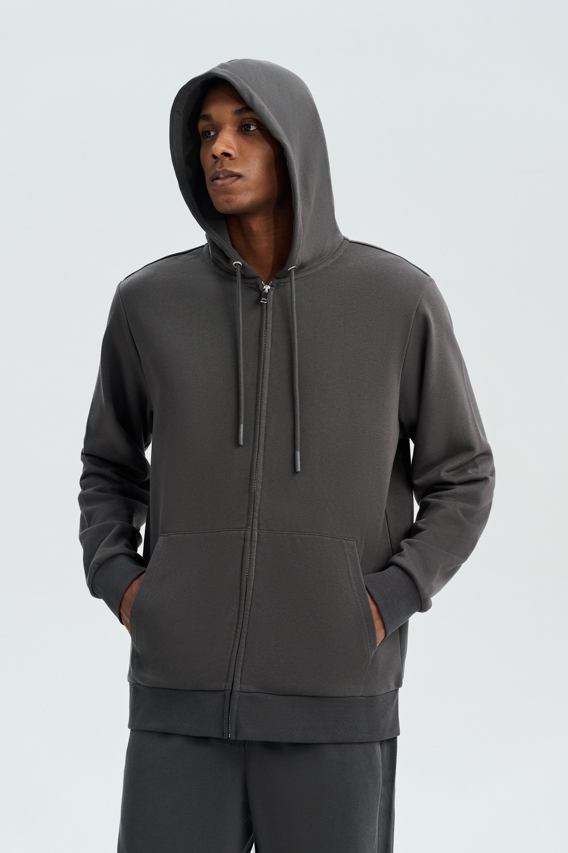 Essential Zip Up Hoodie