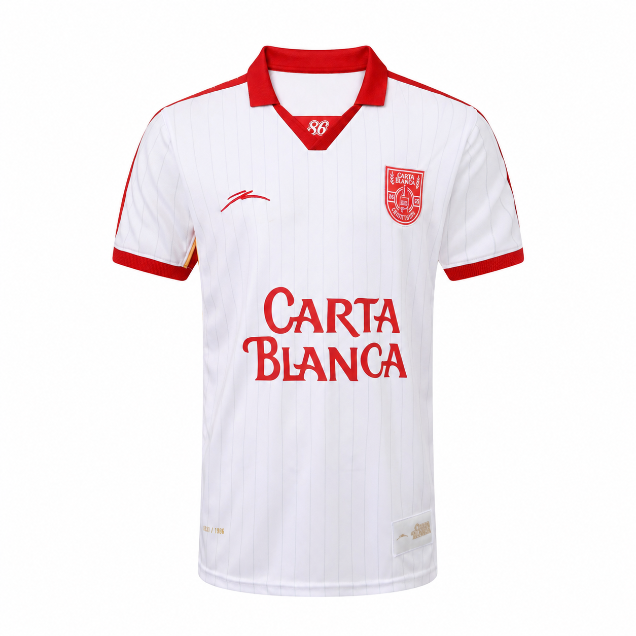 PLAYERA DE COLECCIÓN CARTA BLANCA "CHIQUITIBUM 86"